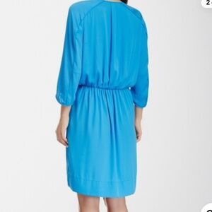 Diane Von Furstenberg Blue silk blend dress